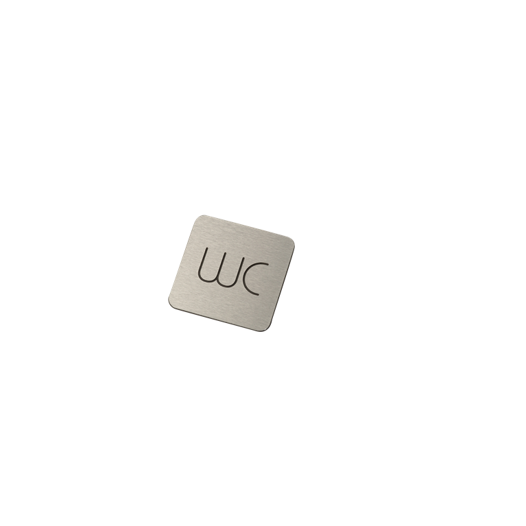 Symbol WC 10x10 cm