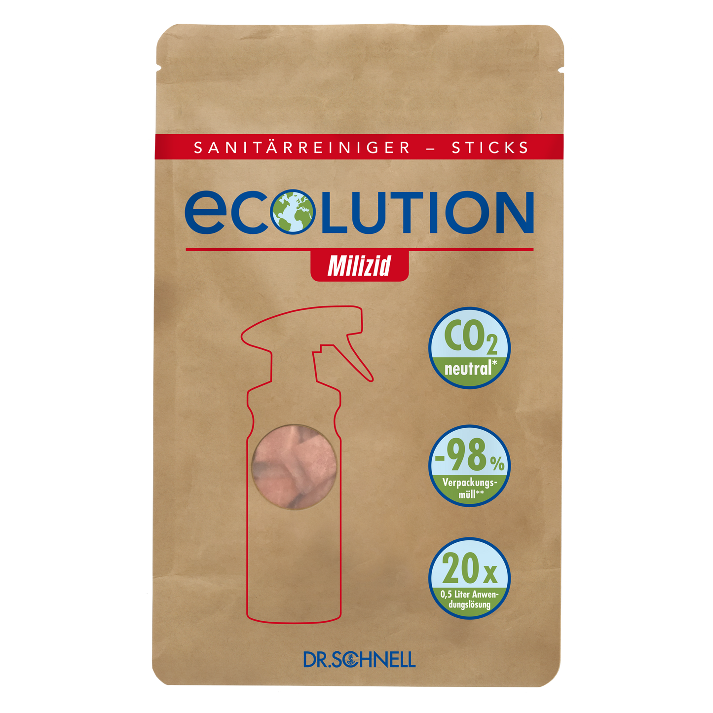 Ecolution Milizid 3-gram Sticks - 20 stk/pk