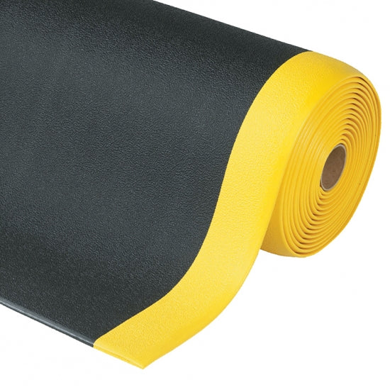 NOTRAX Sof-Tred Plus Aflastningsmåtte sort/gul, 91x150 cm