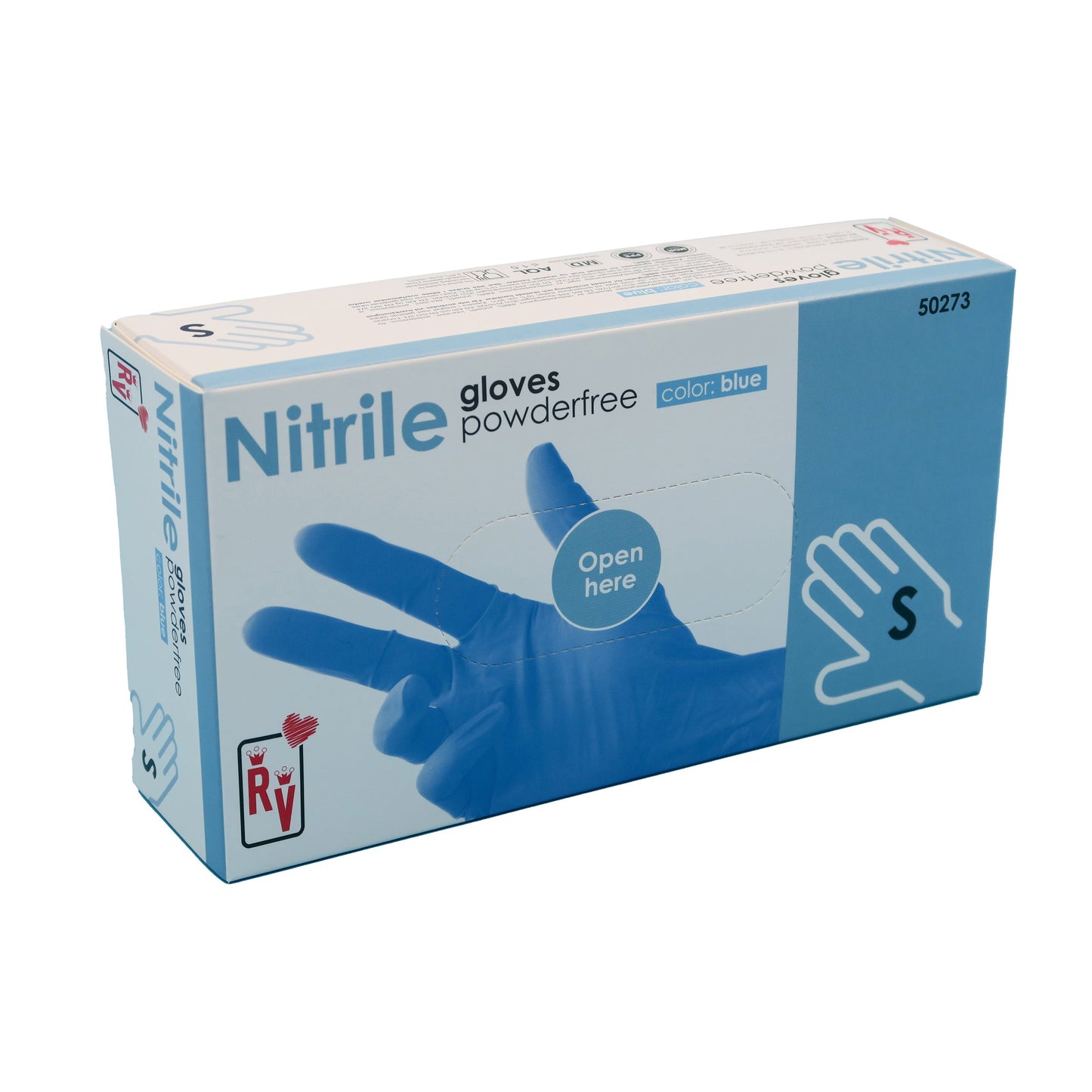 RV Nitril Engangshandsker u/pudder