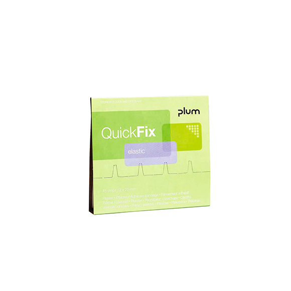PLUM QuickFix Elastic Plaster-refill, 6x45 stk