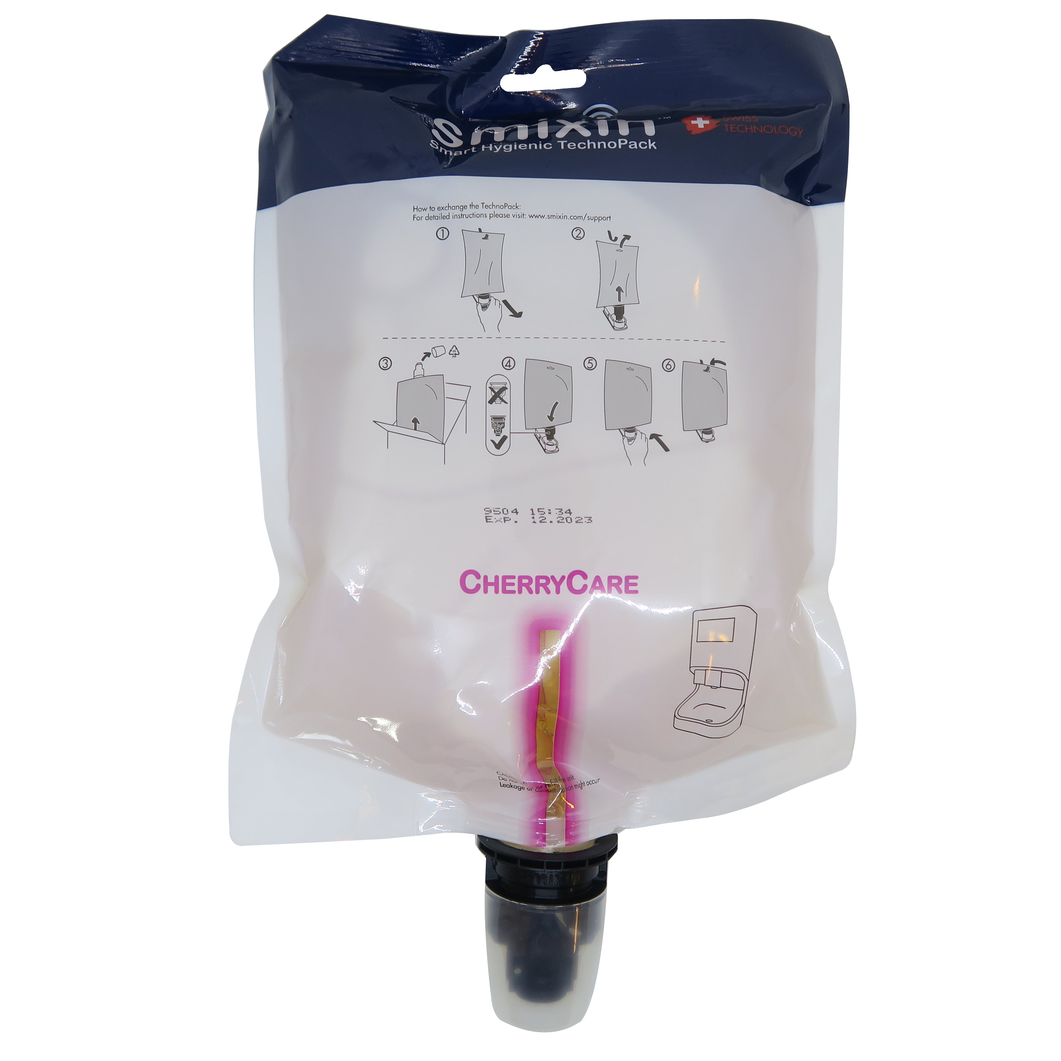 Box Combilus SMIXIN Combi CherryCare Skumsæbe, 3 x1500 ml – RV Unique