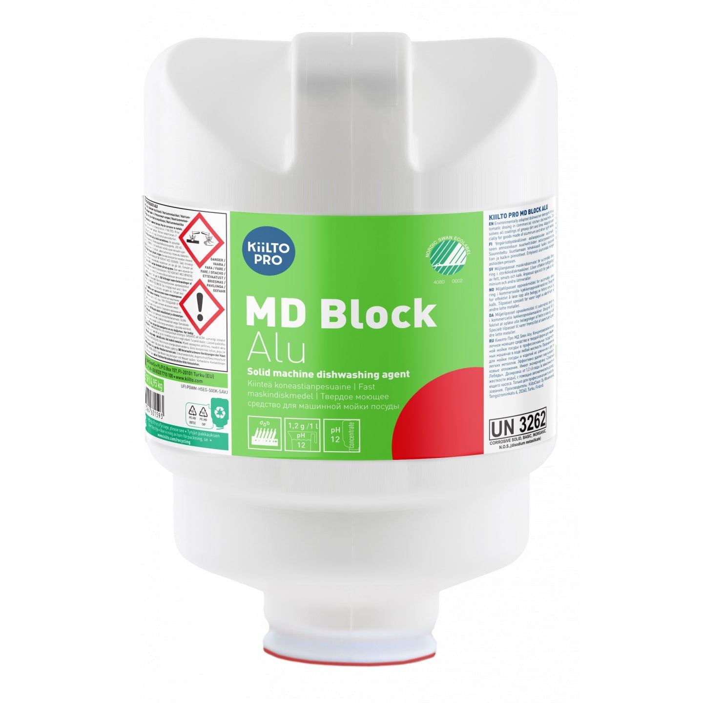 Kiilto Maskinopvask MD Block Alu 2 x 4,95 kg