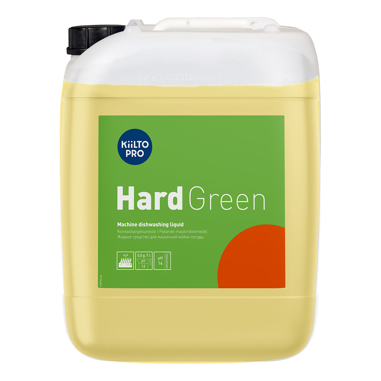 KIILTO Pro Hard Green Maskinopvask, 20 ltr