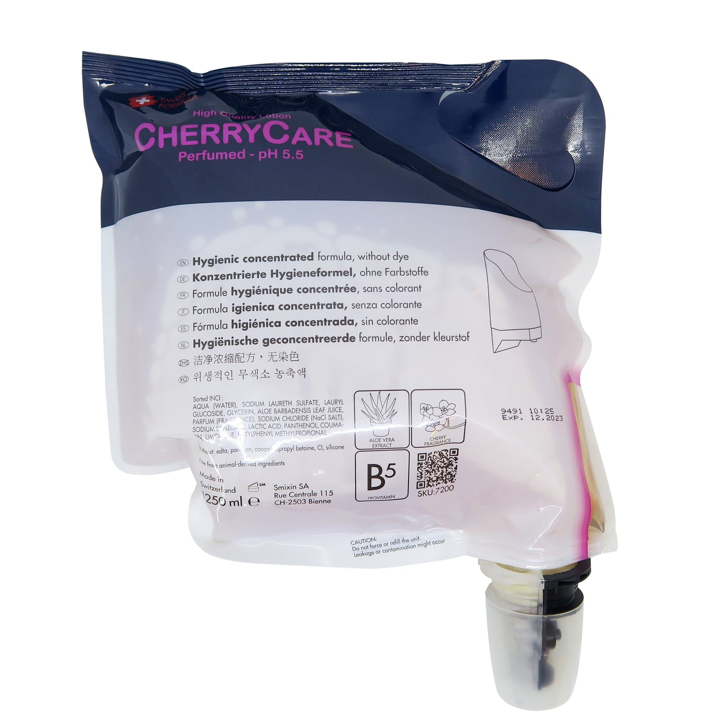SMIXIN Compact CherryCare Skum Håndsæbe, 4x1500 ml