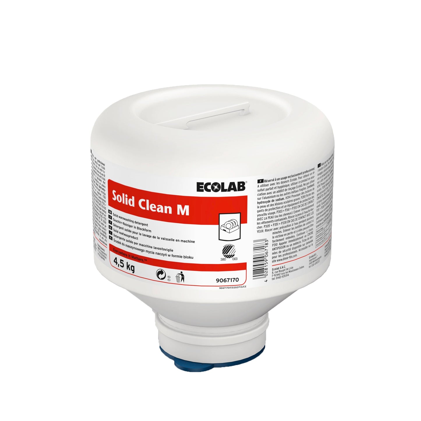 ECOLAB Solid Clean M, 4x4,5 kg