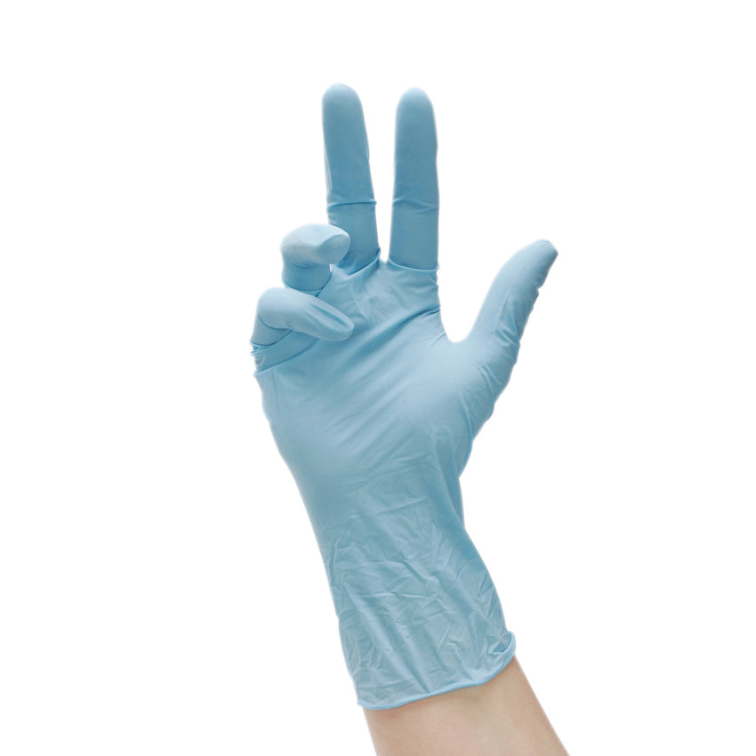 Nitril handsker u/pudder