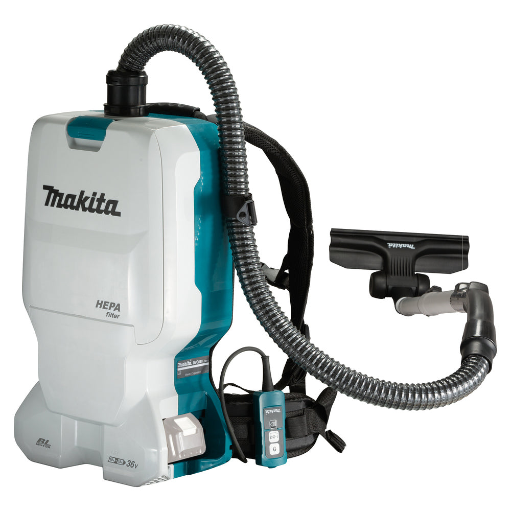 Makita Rygstøvsuger 2x18V