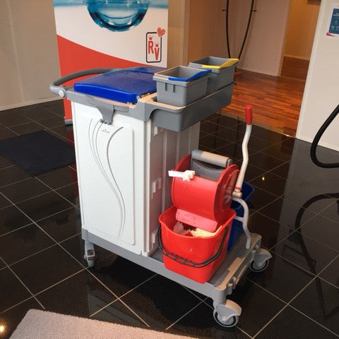 FILMOP ALPHA rengøringsvogn m/wetmop-presse