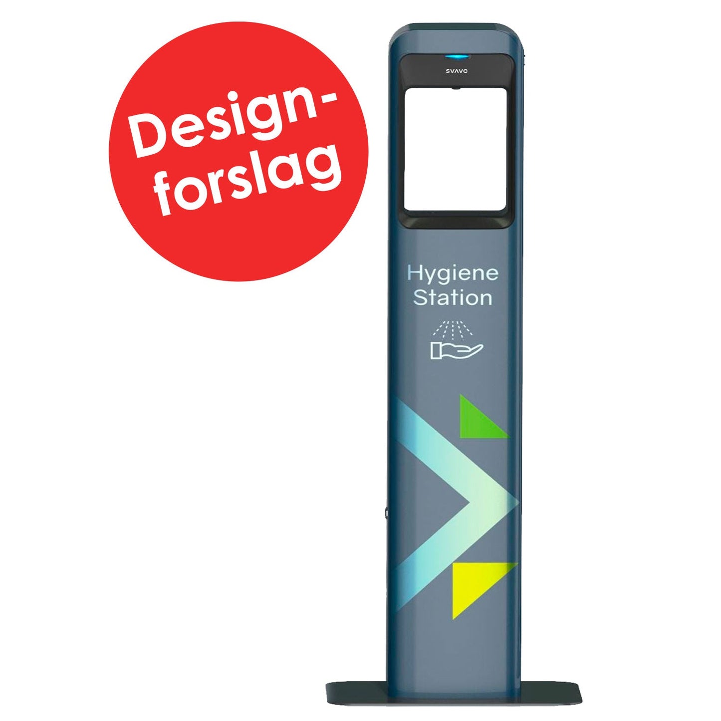 SVAVO Floor Stand Automatic Hånddesinfektions Gulvstander