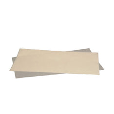 Bagepapir ark i beige, overlappede rektangler
