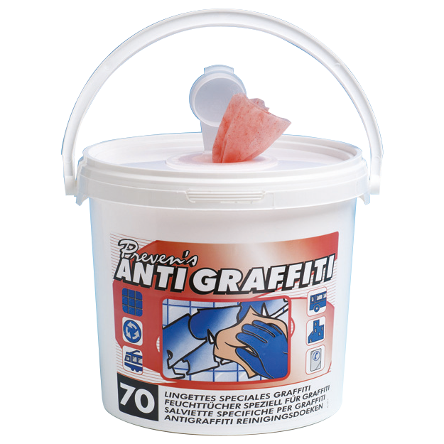 Antigraffiti Wipes 70 stk.